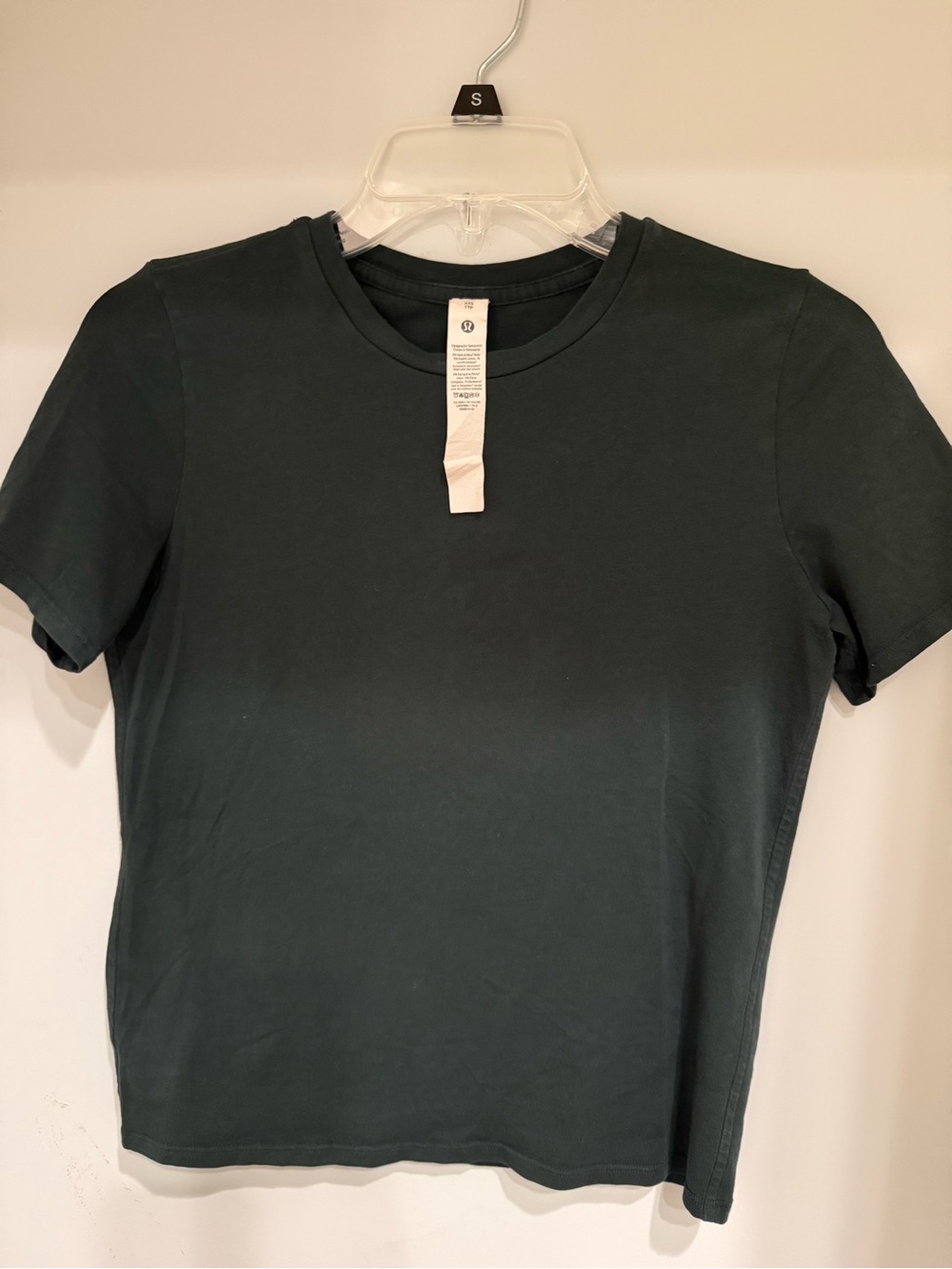lululemon athletica Women's Deep Forest Green Crew Tee
